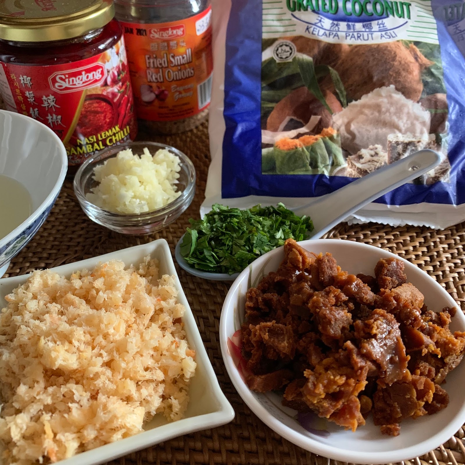 My Mind Patch Sambal Palm Sugar Grated Coconut