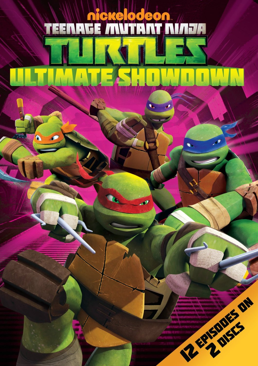 NickALive!: Nickelodeon And Paramount To Release New Teenage Mutant Ninja  Turtles - Ultimate Showdown DVD In The USA On Tuesday 1st October 2013