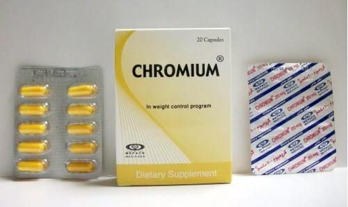 سعر ودواعى إستعمال أقراص كروميوم Chromium للتخسيس