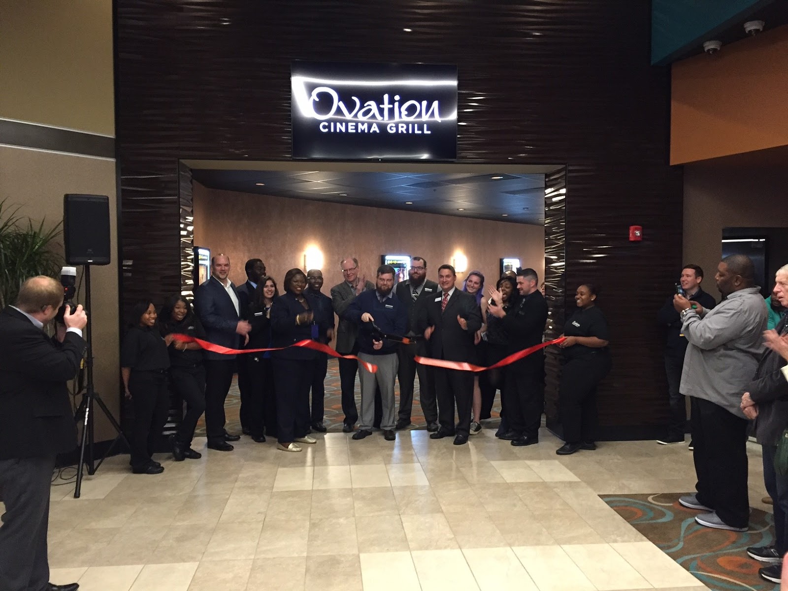 Tour new Ovation Cinema Grill in Snellville, The Daily Affair