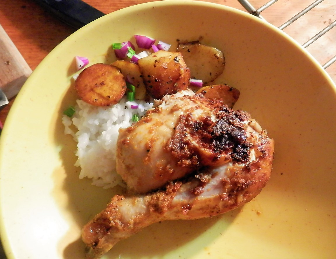 The Left Chapter: Peruvian Inspired Rotisserie Chicken