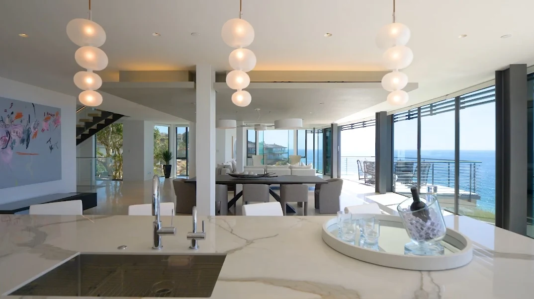 65 Interior Photos vs. 56 N La Senda Dr, Laguna Beach, CA Ultra Luxury Modern Mansion Tour