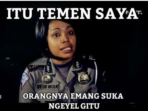 Meme Kocak Polisi Tilang Sopir Taksi ‘Saya Tidak Ngeyel’ Ini Dijamin Bikin Ngakak Meme Kocak Polisi Tilang Sopir Taksi ‘Saya Tidak Ngeyel’ Ini Dijamin Bikin Ngakak