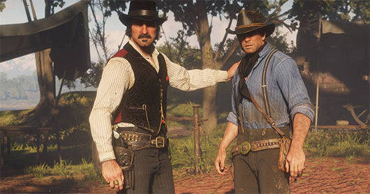 Dutch y Arthur Morgan