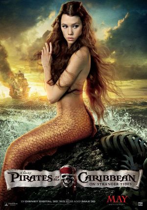Astrid Berges Frisbey The mermaid Of Pirates of carribean 4