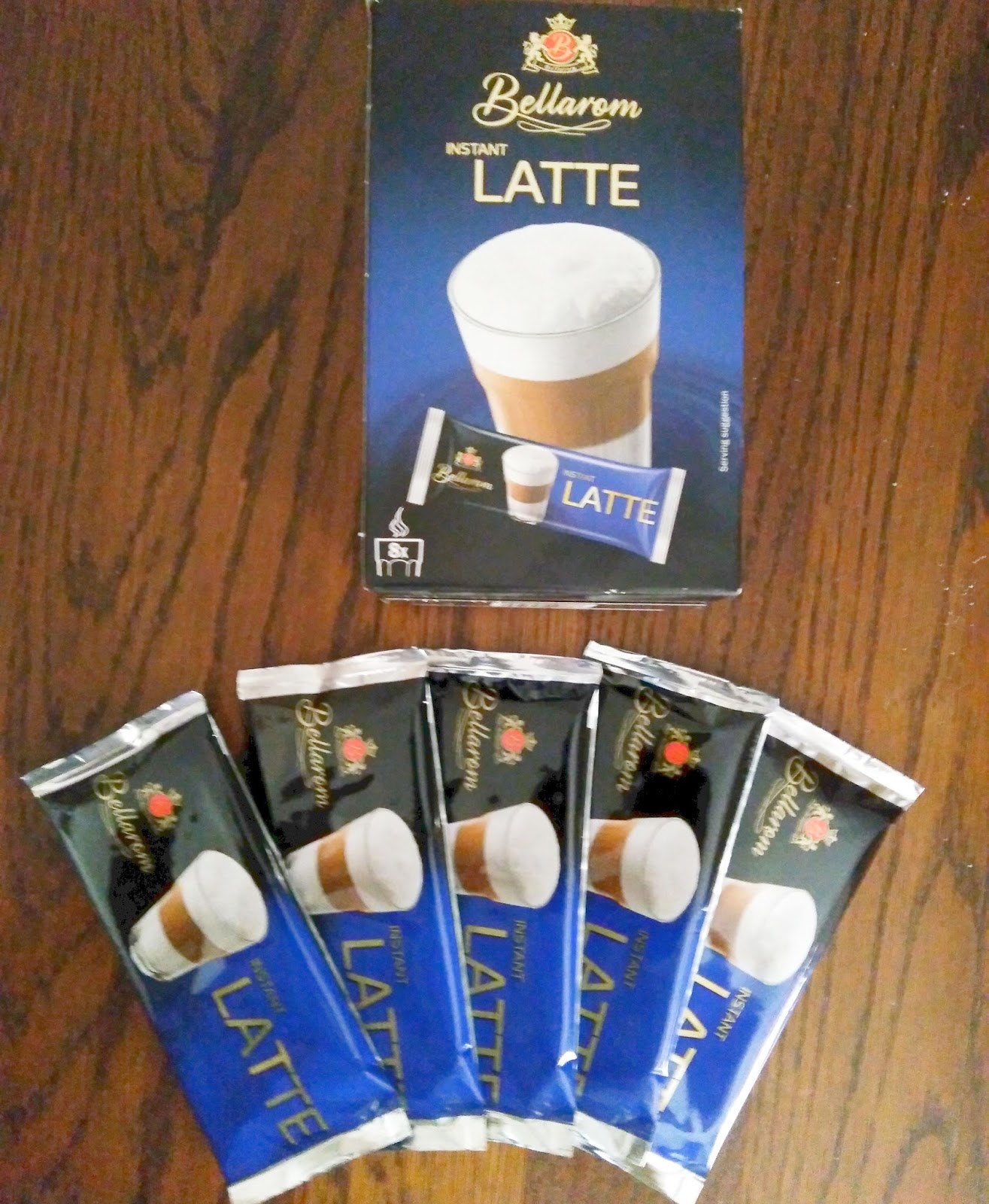 Smell the tea and coffee Lidl Bellarom Instant Latte