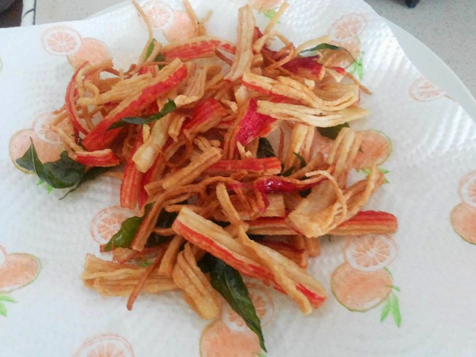 Tertunailah Hasrat Di Hati CRAB STICK SNACK/KEROPOK KETAM