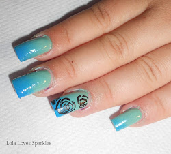 step nail ombre roses gradient atm tutorial palette looks lola