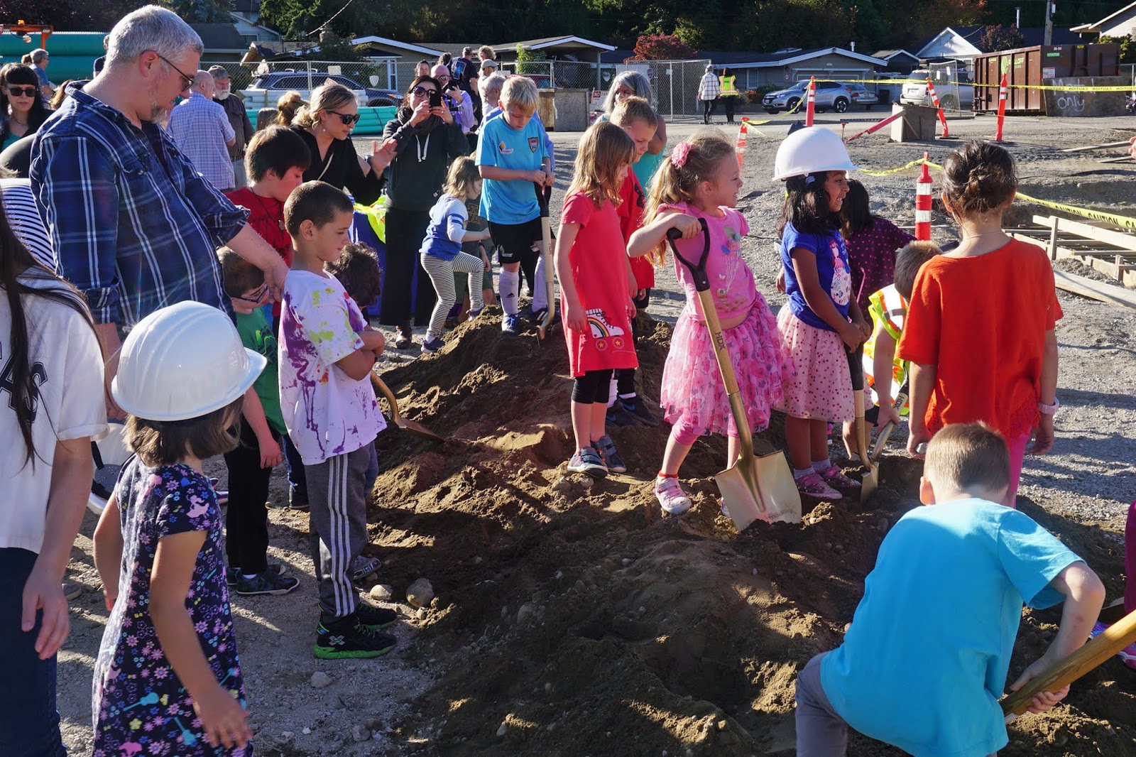 Shoreline Area News Parkwood Elementary School groundbreaking