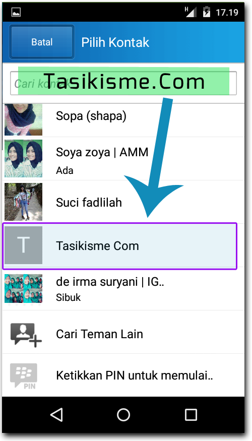 cara ngobrol dengan bukan teman di BBM