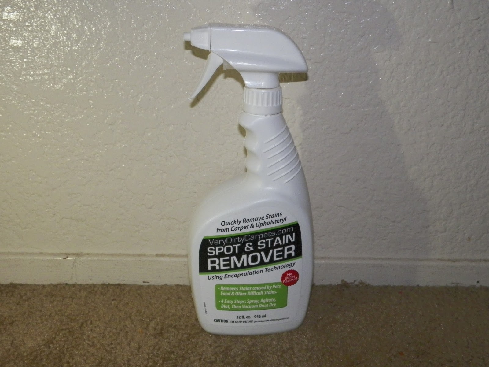 mygreatfinds Carpet Spot And Stain Remover By VeryDirtyCarpets Review