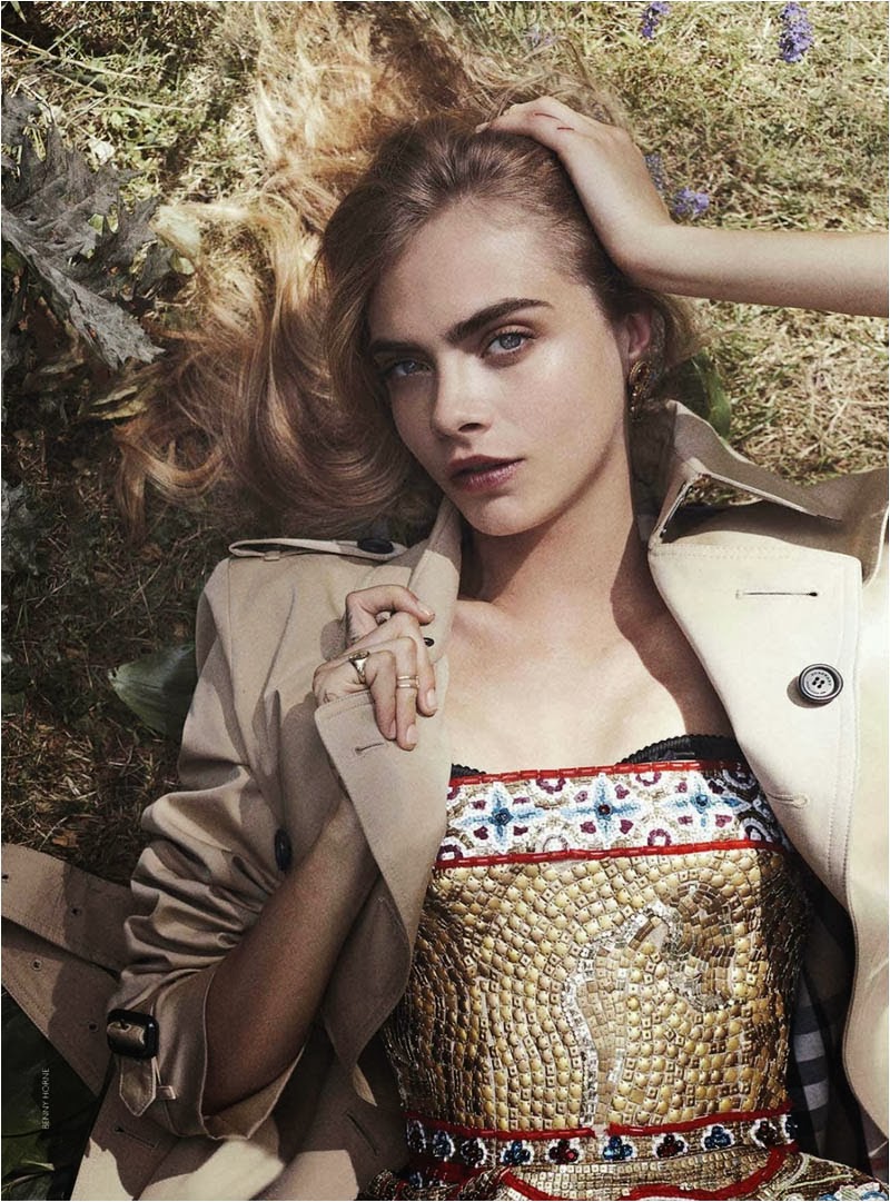 Cara Delevingne by Benny Horne Magazine Photoshoot For Vogue Australia