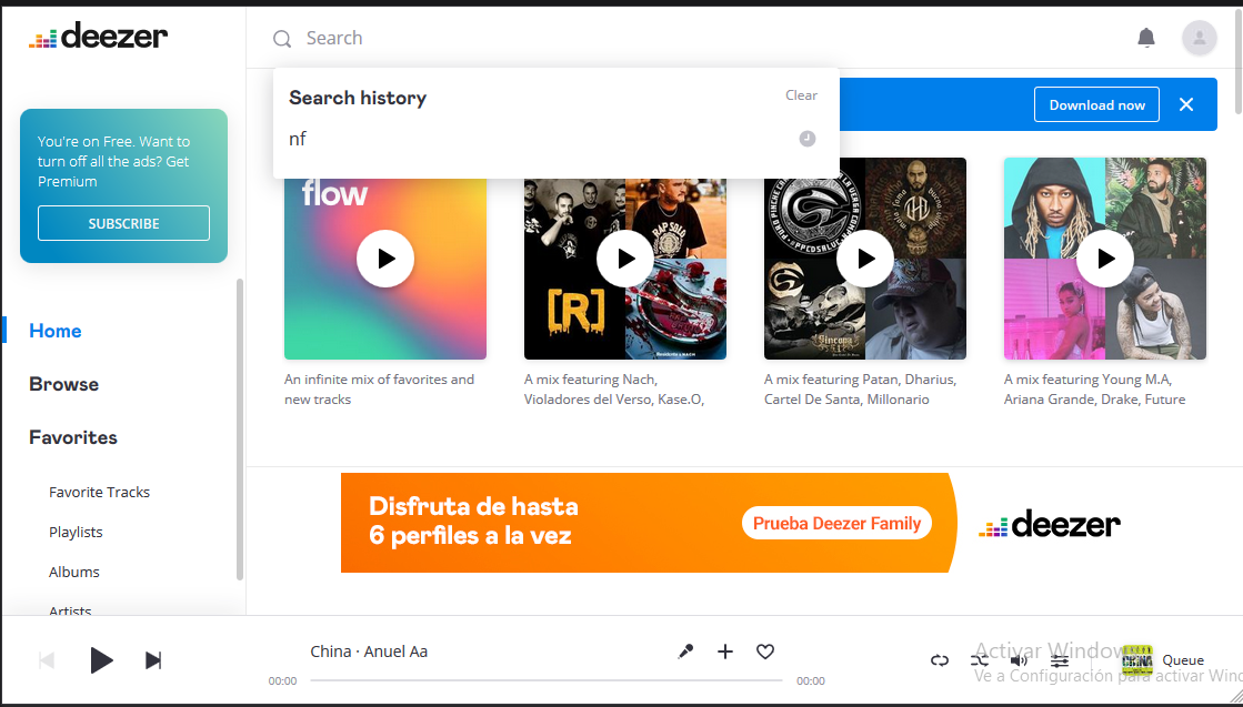 Deezer cuentas gratis,bins y apk todo Incluido