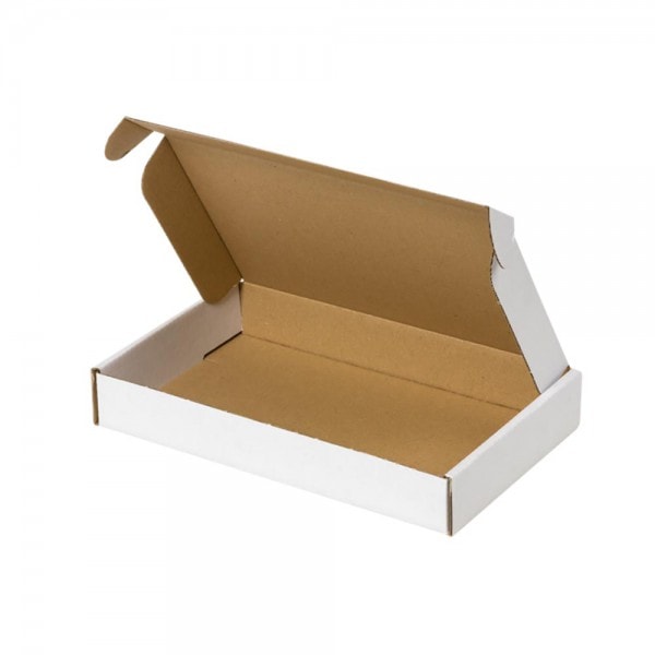 white packaging boxes