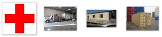 Modular buildings, trailers and offices for emergency relief.