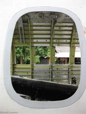 Bangkok Airways plane window