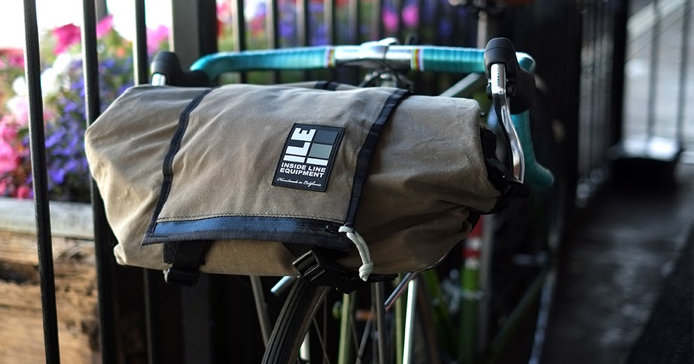 A Bundle of Joy for Drop Bar Commuting: the ILE Racktop Porteur Bag