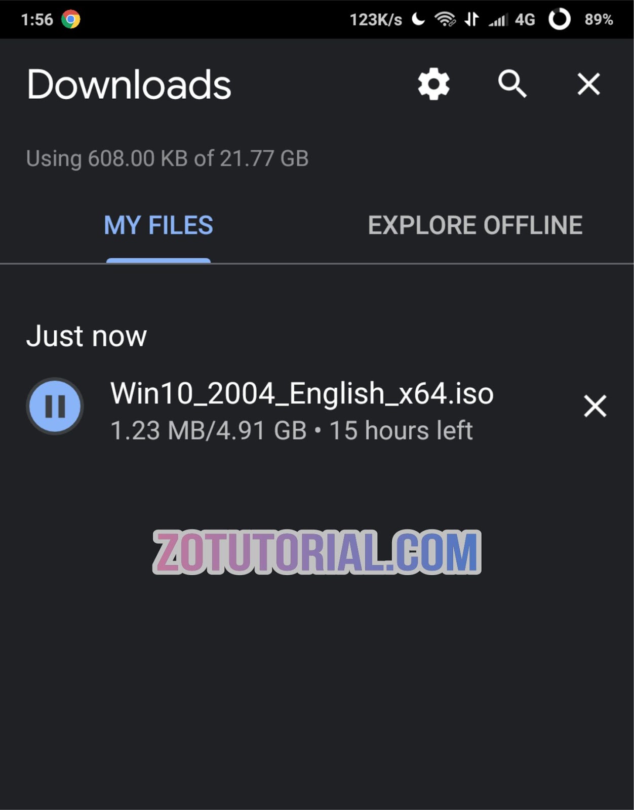 Download ISO Windows 10 Original dari HP Android Tanpa Media Creation