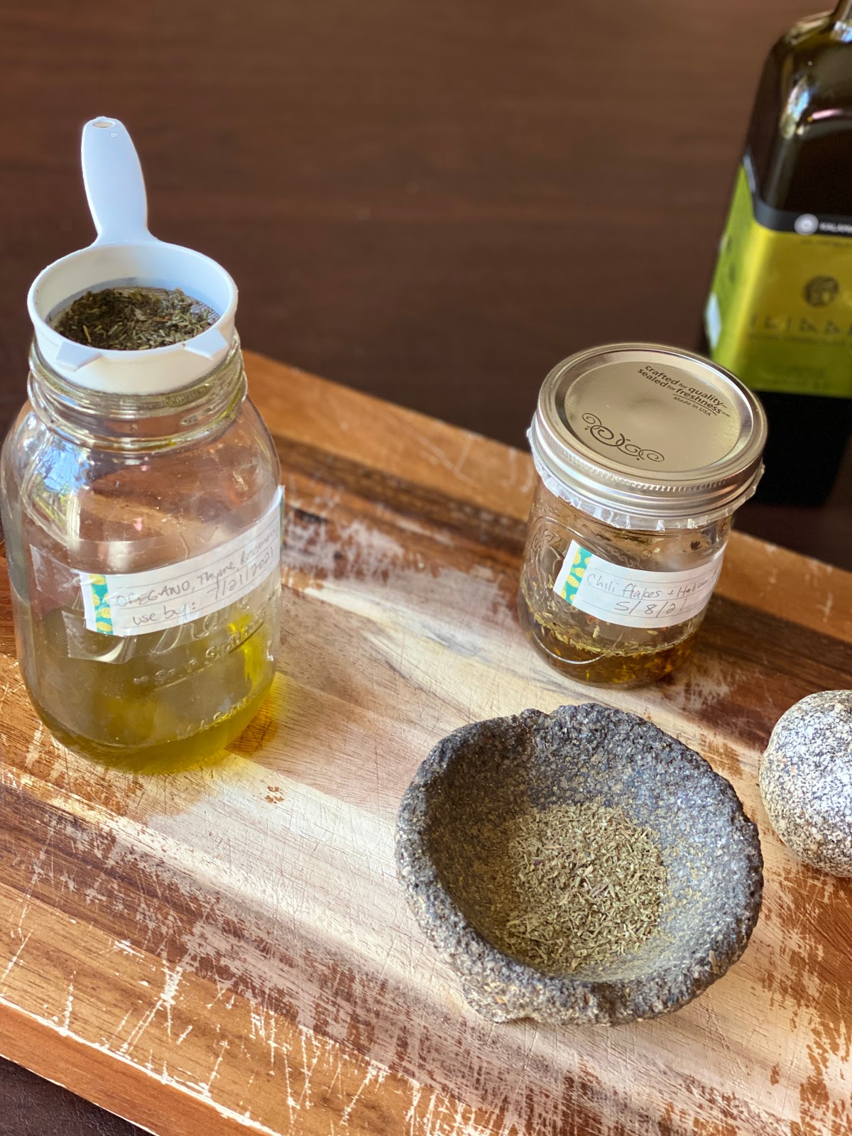 How To Make HerbInfused Oil for Cooking 🌱 by Danielle Edith & Herbert