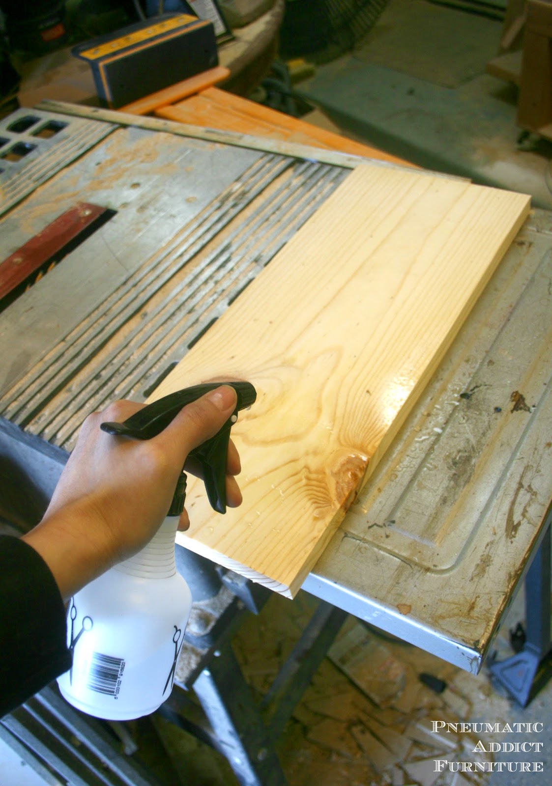 How to Get a Textured, Raised Grain on Wood Pneumatic Addict