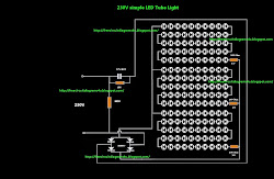 led circuit diagram tube 230v lights christmas diagrams schematic electronic systems bet matter answer 4u