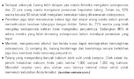 
Fakta Mengejutkan Mengenai Osteoporosis | Pengobatan Tradisional Osteoporosis
