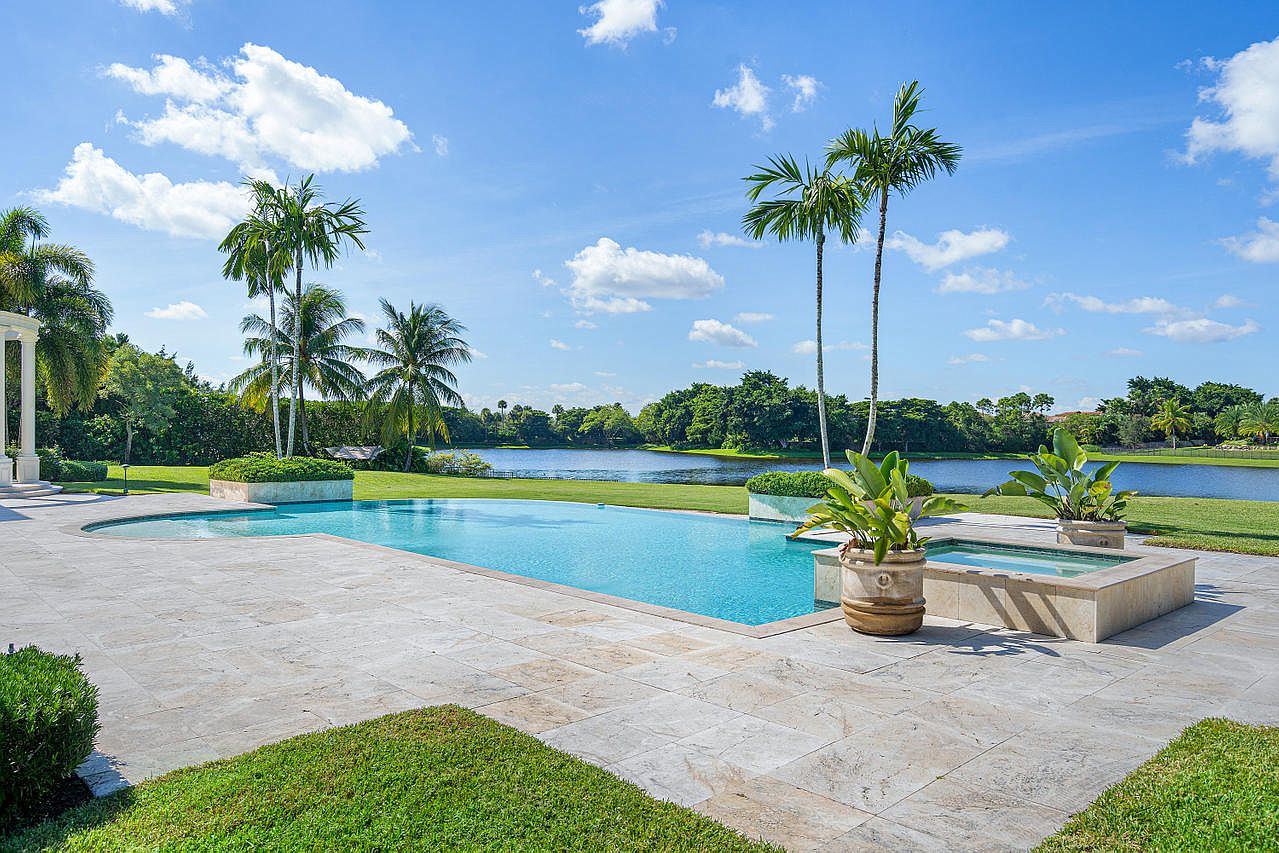9,000 Square Foot Waterfront MediterraneanInspired Mansion In Delray