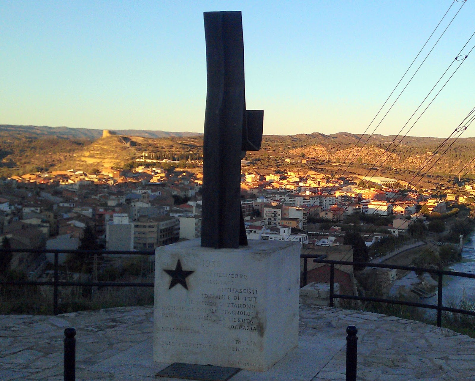 Monument als Brigadistes internacionals.