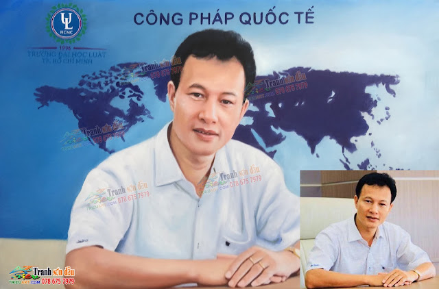 Vẽ chân dung sơn dầu nghệ thuật tặng đối tác, bạn bè, người thân
