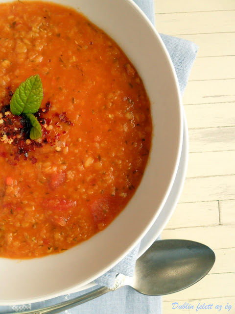 The Cooking Liszt: Spicy Moroccan red lentil soup