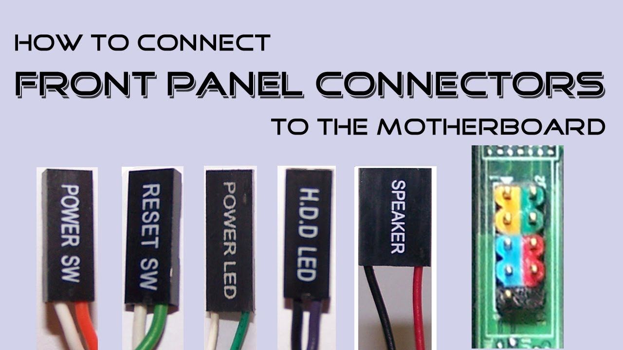 Hitzpedia Cara Memasang Kabel Front Panel 16 Pin Lengkap