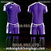 Áo bóng đá ko logo Zuka Basix màu tím