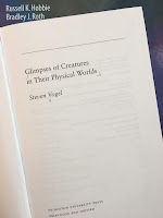 Glimpses of Creatures in their Physical Worlds, by Steven Vogel, superimposed on Intermediate Physics for Medicine and Biology.