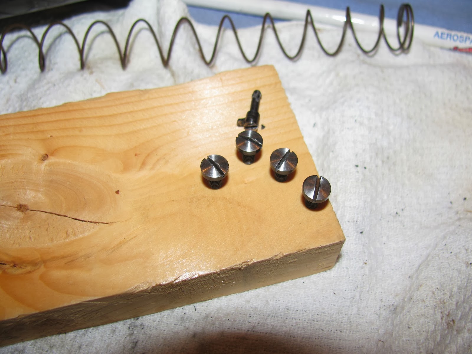 TINCANBANDIT's Gunsmithing Fixing Buggered Gun Screws