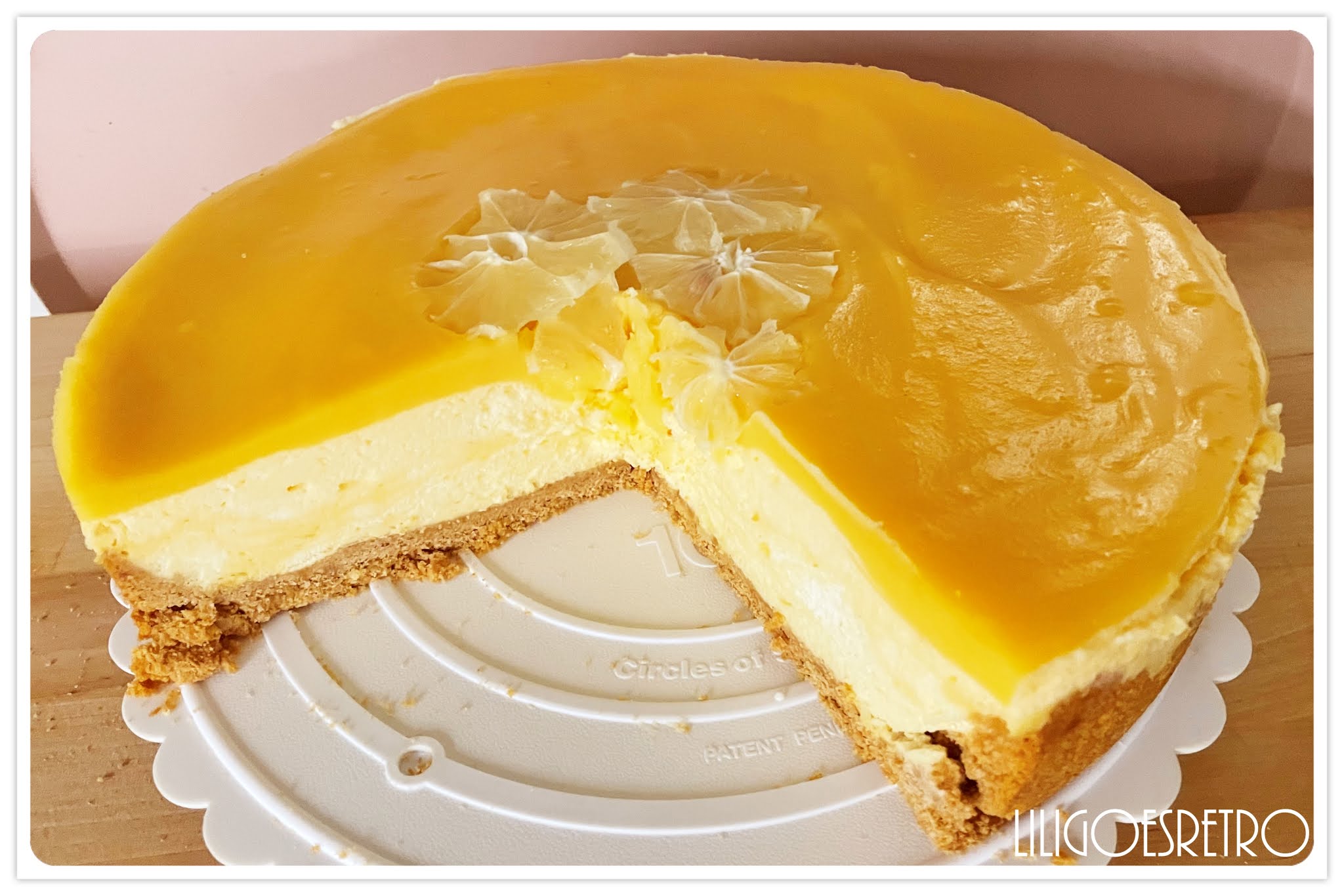 Lili goes RETRO!: Lemon-Curd-Torte mit Keksboden