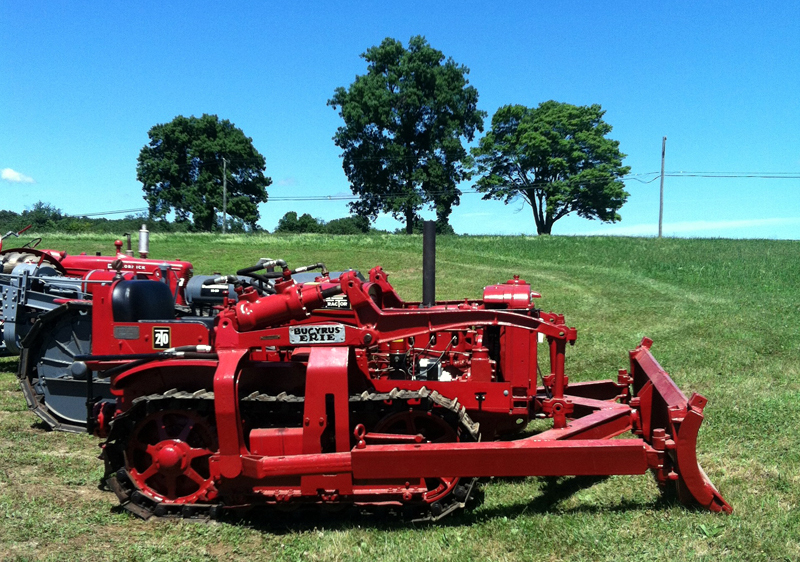 Just A Car Guy Topland Farms, in Roxbury, CT has a cool collection of tractors and dozers, and