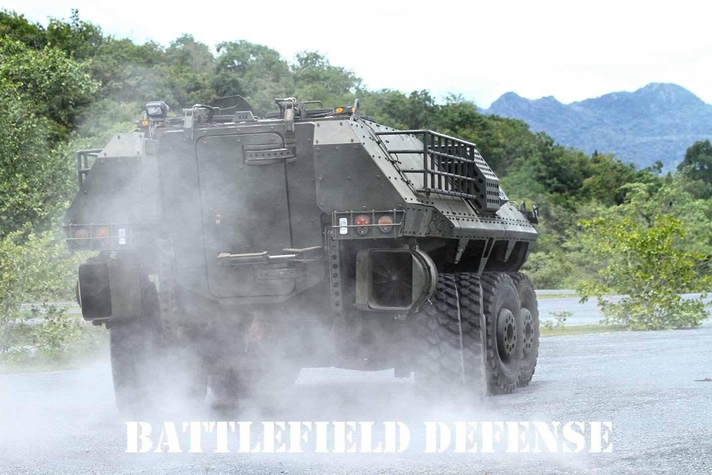 AAG_th บันทึกประจำวัน: ยานเกราะล้อยาง Panus R600 8x8 ที่พัฒนาในไทยทดสอบ ...