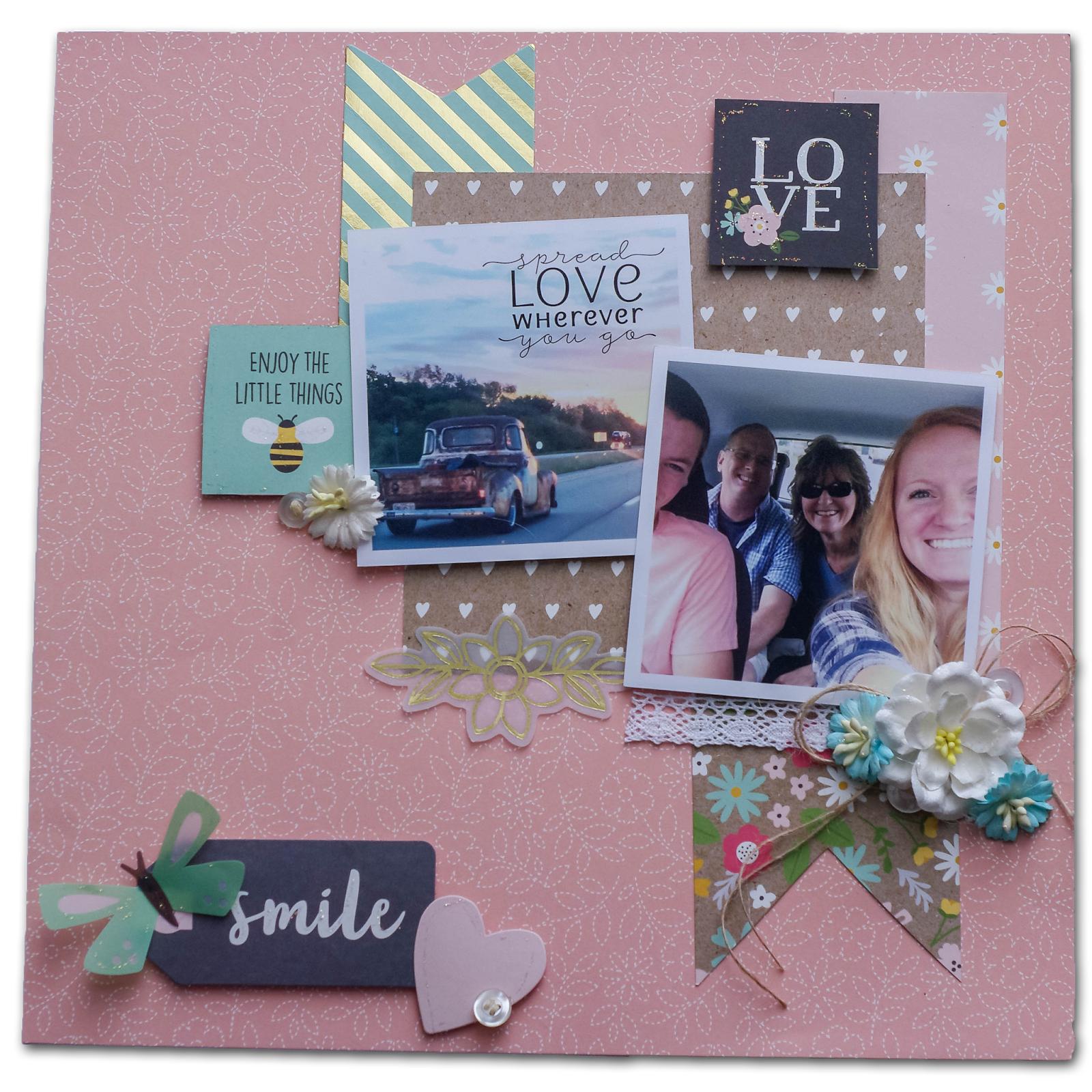 Really Reasonable Ribbon Blog Adding Dimension to Scrapbook Layouts