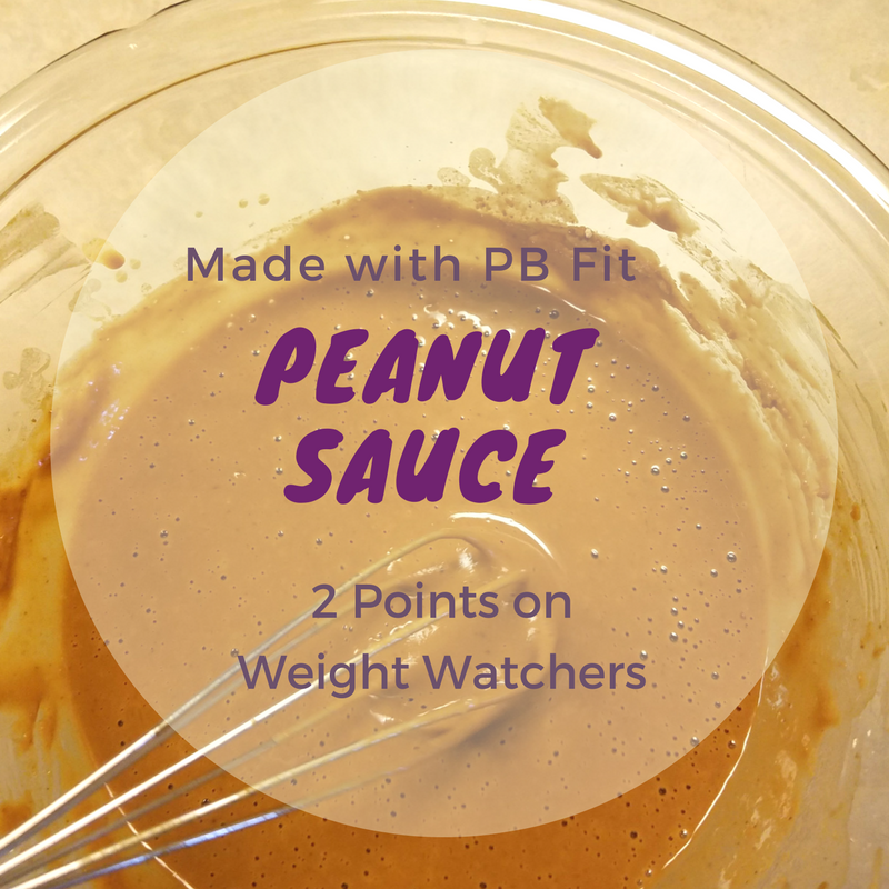 Single Girl Gourmet Peanut sauce 2 points on WW