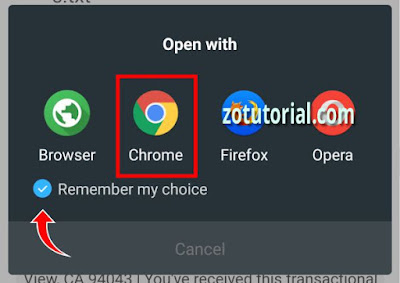 Cara Ganti Browser Bawaan Xiaomi menjadi Chrome by zotutorial.com