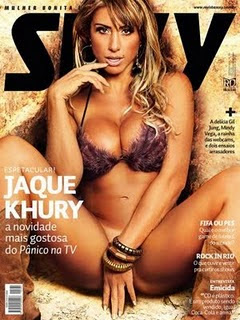 Revista Sexy Jaque Khury Agosto 2011