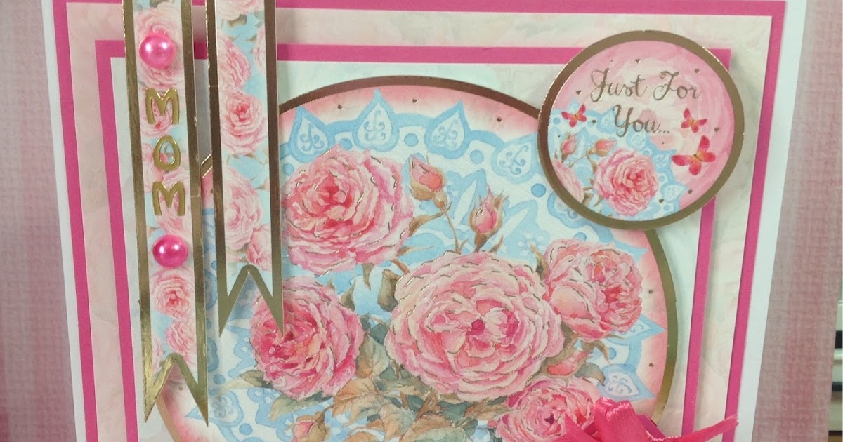 Kelly's Cards: Pink Floral