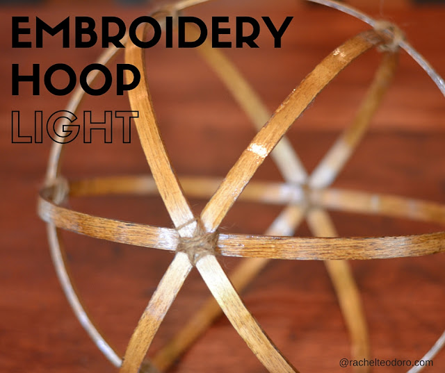 Embroidery Hoop Chandelier Rachel Test