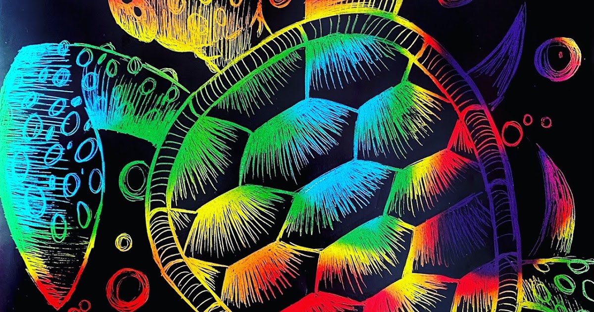 The Lost Sock Rainbow Scratch Board