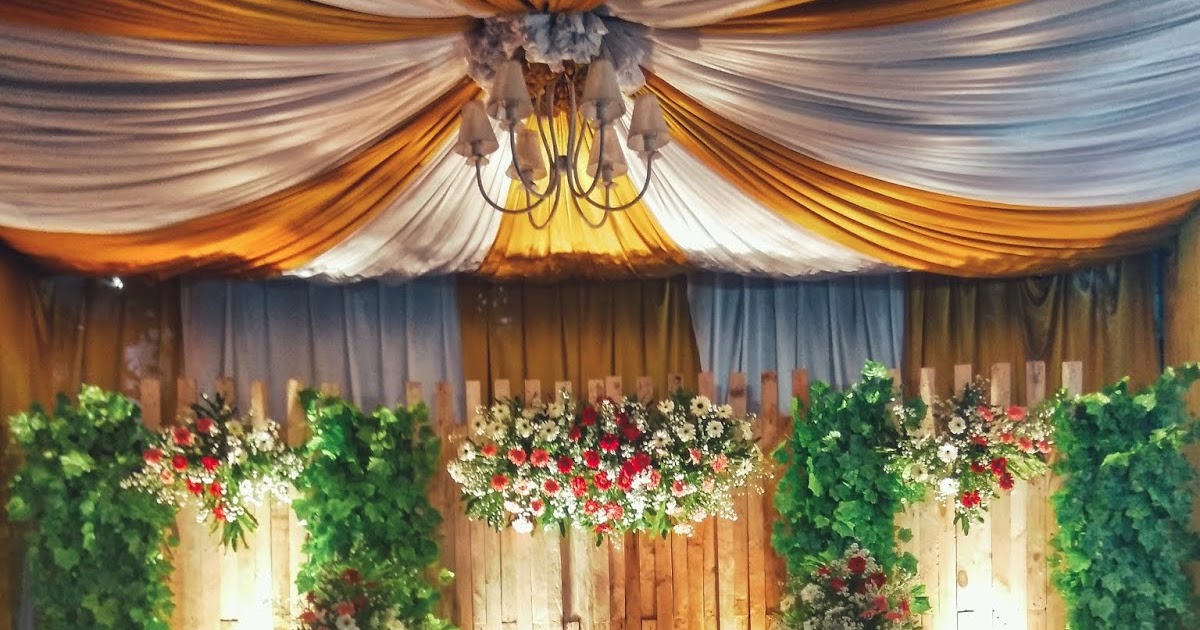 Citra Ayu Wedding Paket Dekorasi  Pelaminan  Rustic  Murah