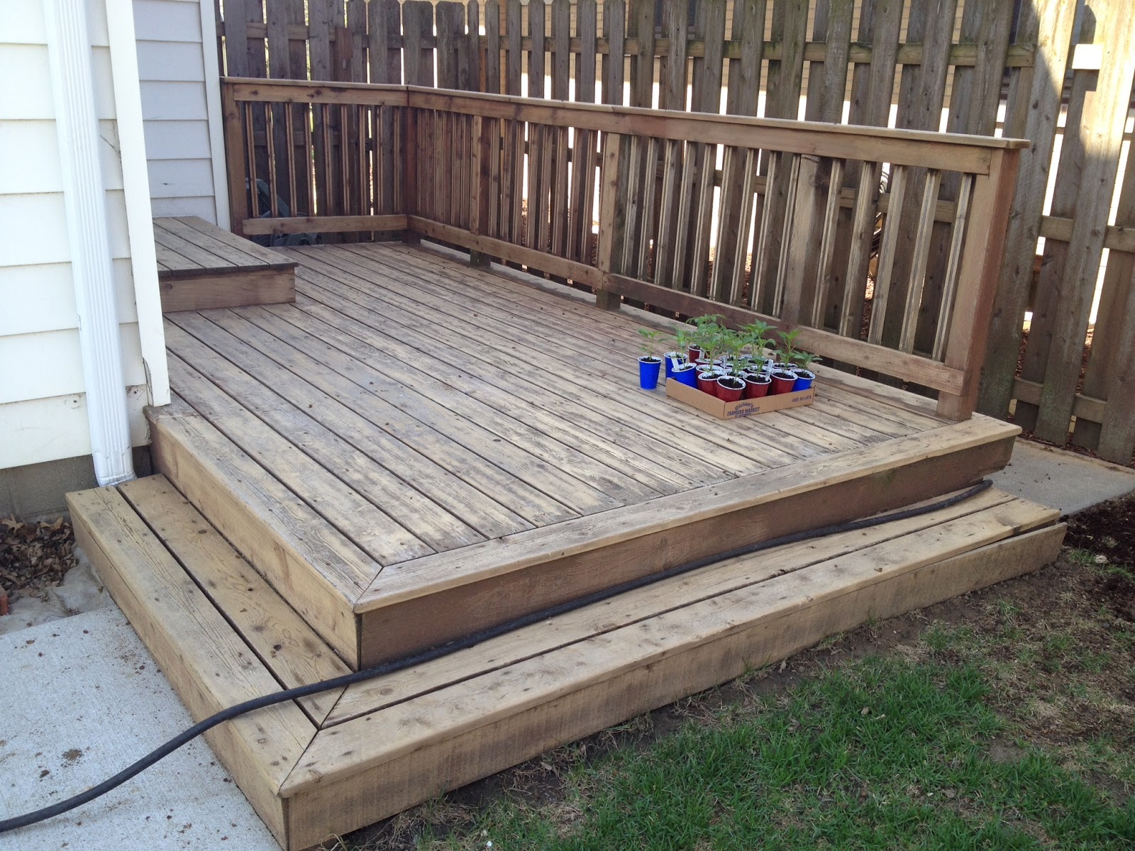 Charlie and his human A Do It Yourself Deck and Fence Refinishing Project