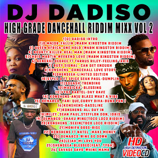 DJ DADISO - HIGH GRADE DANCEHALL MIXTAPE 2020 VOL 2