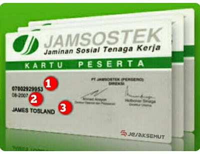 kartu peserta jamsostek (kpj)