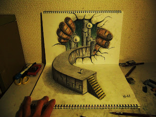 3D Drawings papers images