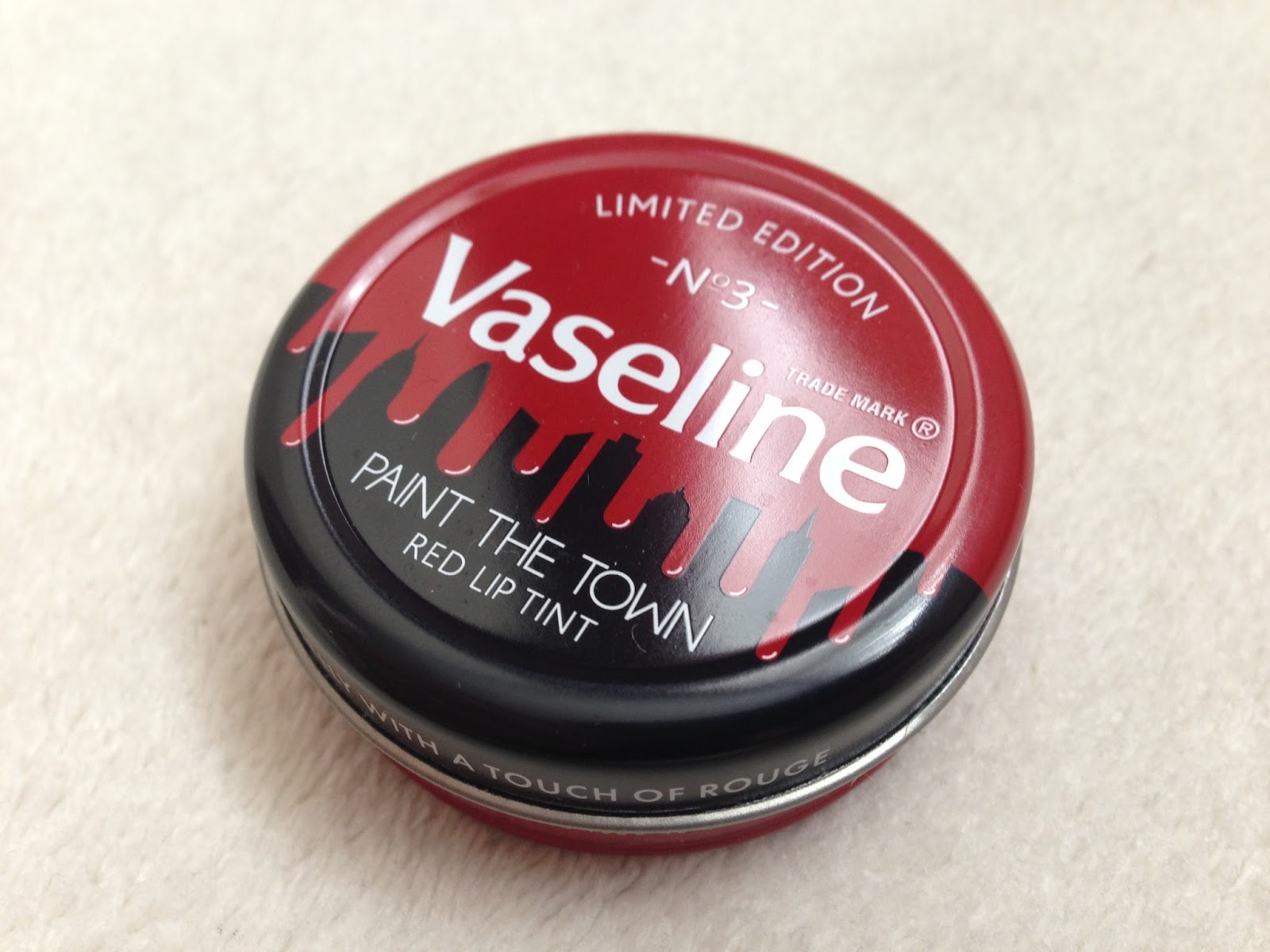 præst Let Skærpe Vaseline Paint The Town Red Limited Edition Lip Tint | I Am Fabulicious
